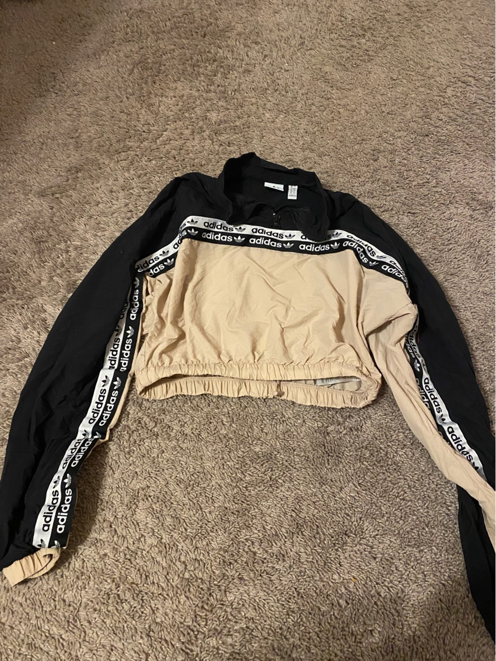 Adidas cropped jacket
